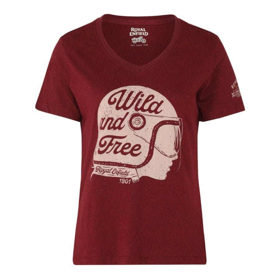 Wild & Free Women's T-Shirt Red 2 Wild & Free Women's T-Shirt Red - Image 2
