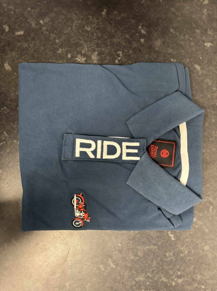 RIDE Polo Navy 5 RIDE Polo Navy - Image 5