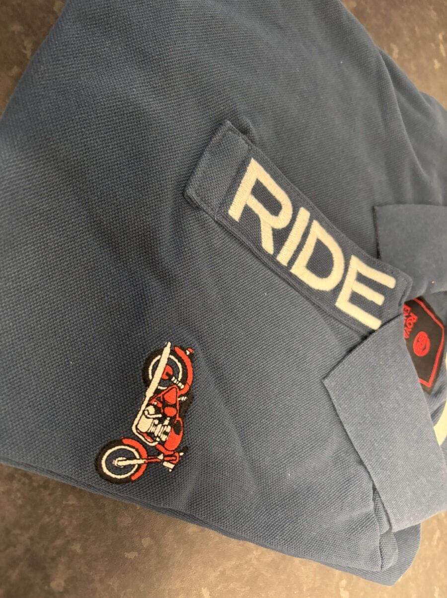 RIDE Polo Navy 4 RIDE Polo Navy - Image 4