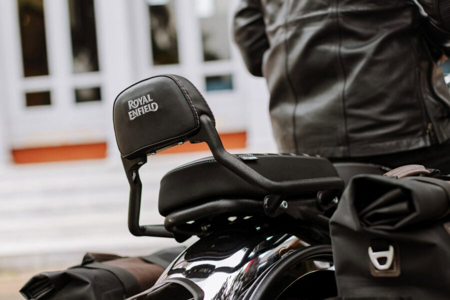 Black Touring Passenger Seat - Image 2