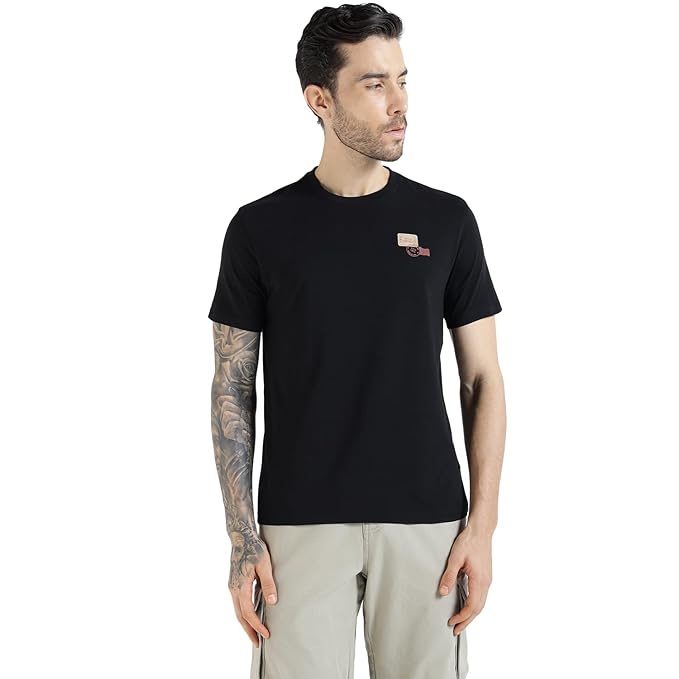 Postcards T-Shirt Black 6 Postcards T-Shirt Black - Image 6