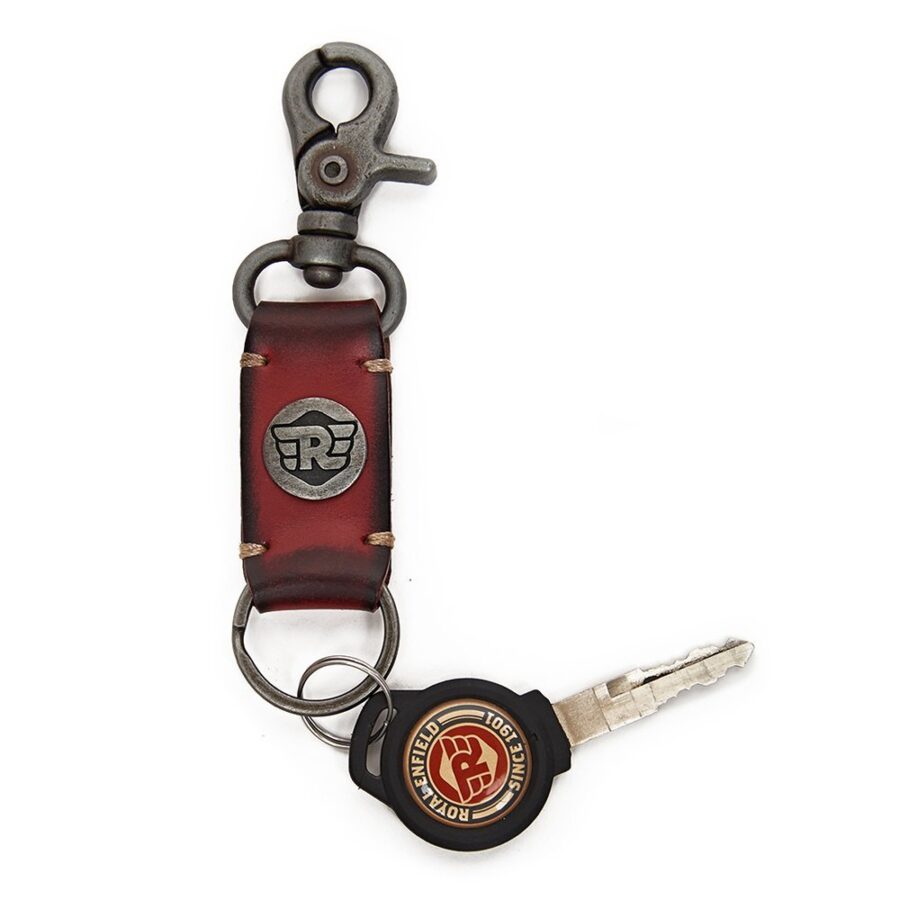 Royal Enfield Leather Keychain 3 Royal Enfield Leather Keychain - Image 3