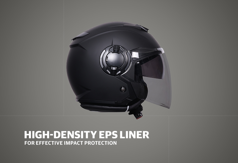 Royal Enfield Downtown Open Face Helmet 4 Royal Enfield Downtown Open Face Helmet - Image 4
