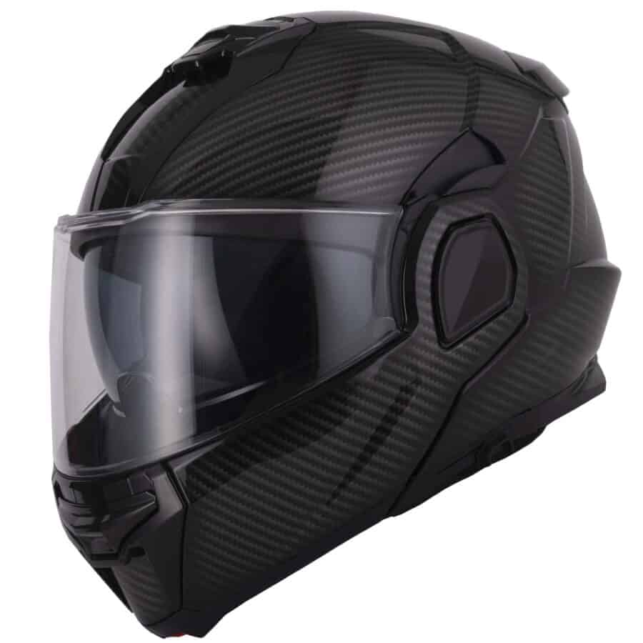 Vcan Apache FCW Carbon Flip Over Helmet - Image 2