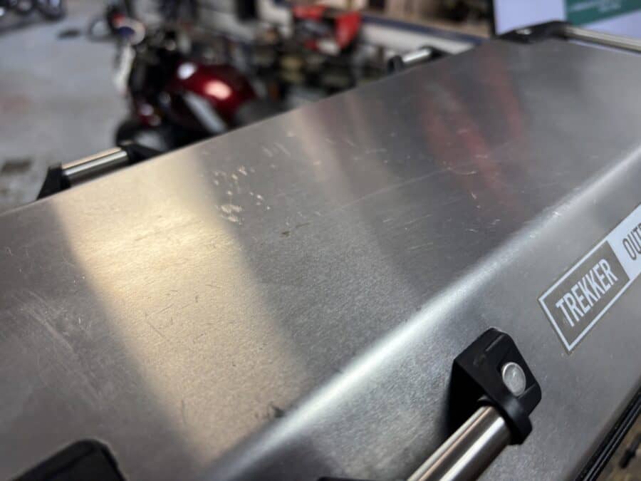 GIVI Trekker Outback 37L Left Pannier Aluminium 3 GIVI Trekker Outback 37L Left Pannier Aluminium - Image 3